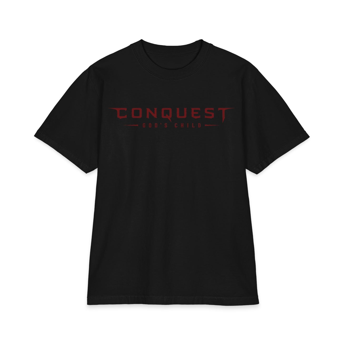 Conquest "God's Child" Graphic Tee — Minimal Faith T-Shirt