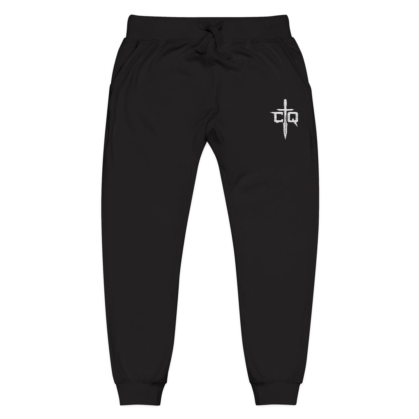 Embroidered Conquest Pants — Fleece Pants for Everyday Wear and Gym