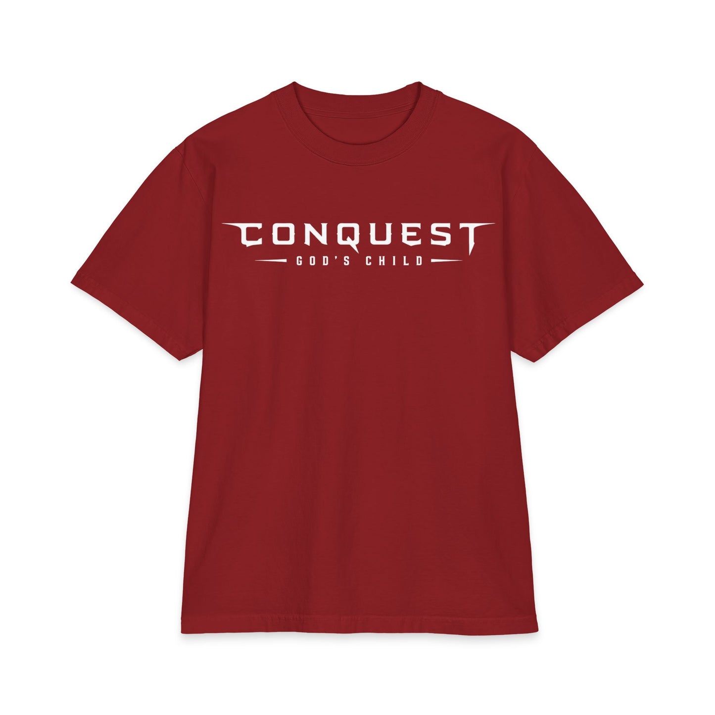 Conquest "God's Child" Graphic Tee — Minimal Faith T-Shirt