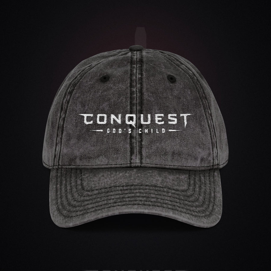 Conquest | Vintage Embroidered Cap